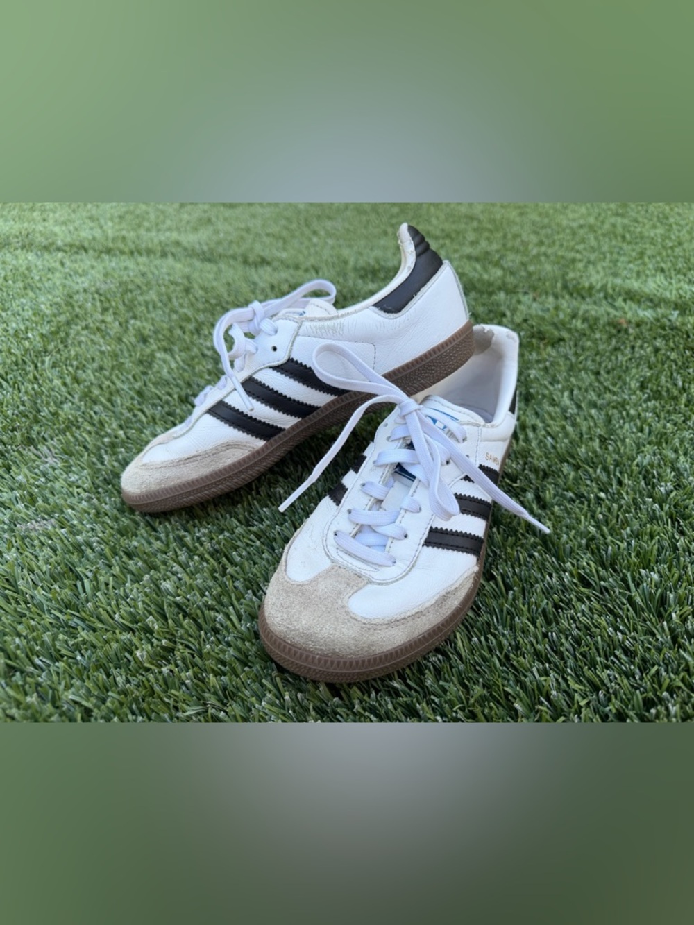 adidas Samba kids Classic White Black Sneakers 1